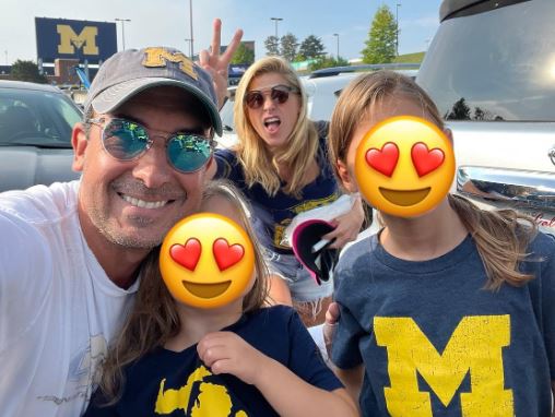 Michael David Gershenson with his wife Kate Bolduan and children